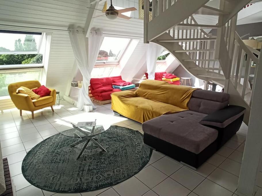Superbe Loft 90M² Proche Parc Expo Nantes Lejlighed Eksteriør billede